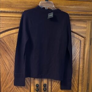 Club Monaco Deep Purple Knit Top